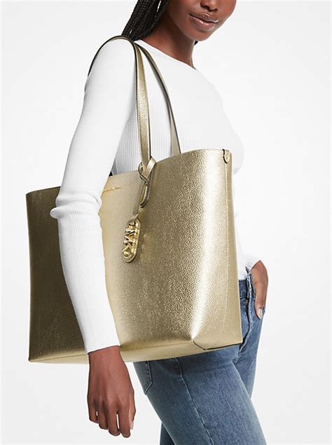 michael kors extra large tote bags|michael kors large monogram tote.